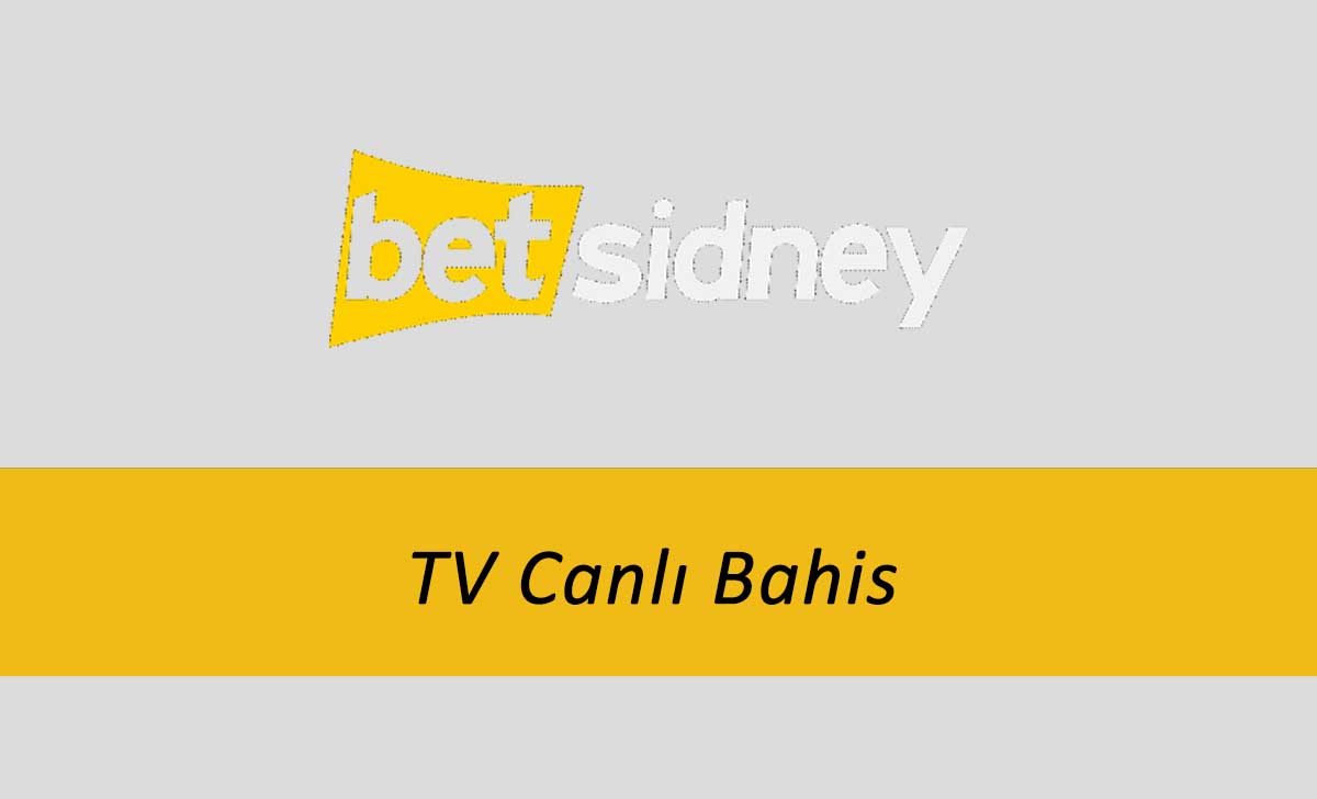 Betsidney TV Canlı Bahis